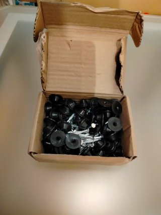 Clavos de montaje con arandela (pack 5)