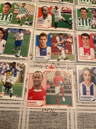 Cromos Fútbol Colocas y Últimos Fichajes 07-08