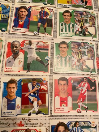 Cromos Fútbol Colocas y Últimos Fichajes 07-08