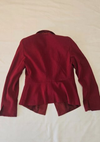Chaqueta Emporio Armani Granate Lana y Viscosa T40