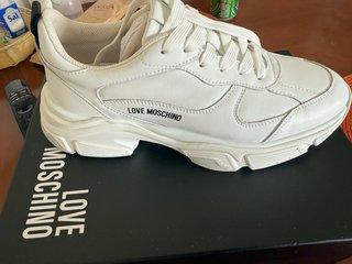 Zapatillas Moschino Blancas