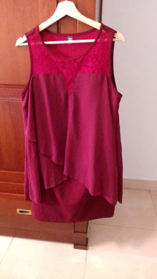 Pantalones anchos plateados y negros