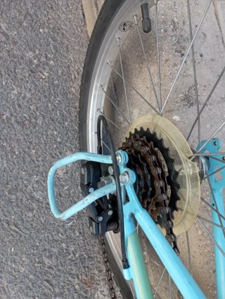 Bicicleta Btwin 20 Azul y Naranja