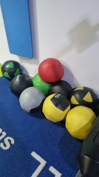 Material y máquinas para entrenamiento