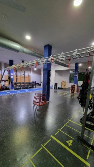 Material y máquinas para entrenamiento