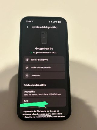 Google Pixel 9a Negro (Con Garantía)
