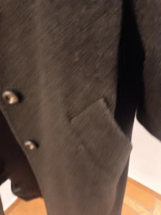 Abrigo hombre negro XL sin estrenar