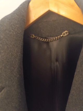 Abrigo hombre negro XL sin estrenar