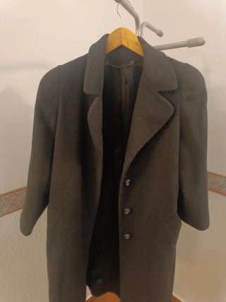 Abrigo hombre negro XL sin estrenar