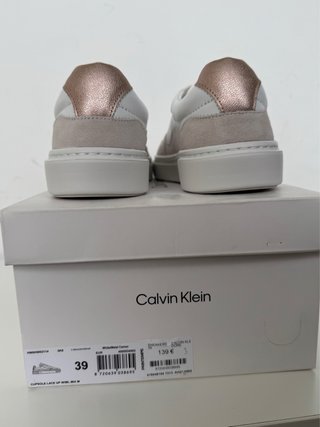 Zapatillas Calvin Klein de piel nuevas. Talla 39