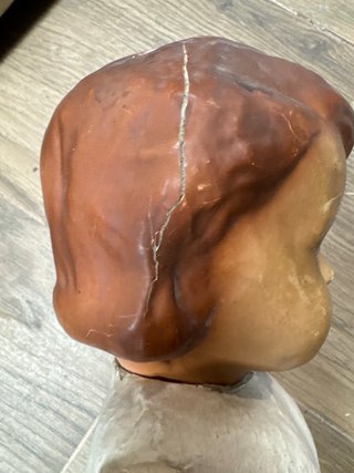 3 Statue di cartone pietra da restaurare