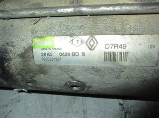 Renault 1587469 motor arranque 8200331251 megane
