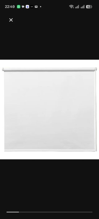 Estor opaco Ikea Fridans 100x195 cm