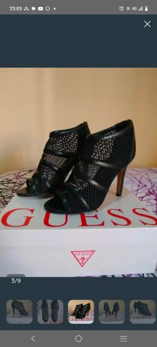 Botines Guess Negros