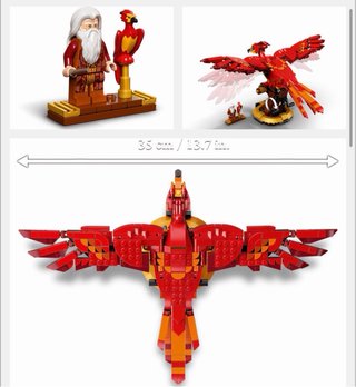 Fénix Dumbledore tipo Lego