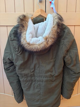Chaqueta Parka Hombre Verde