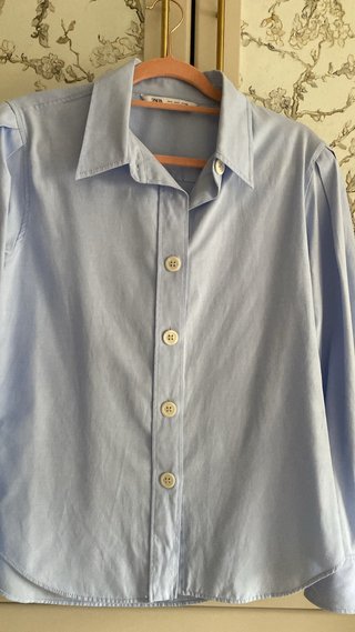 Camisa Zara azul