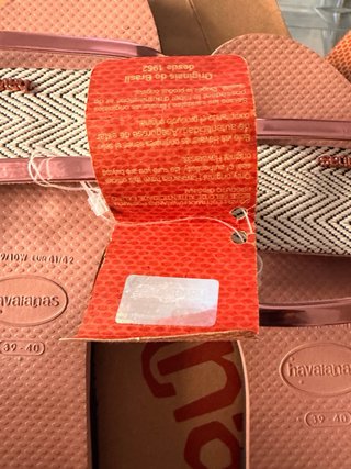 Havaianas Rosa Taglia italiana 41.5