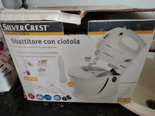 Batidora amasadora SilverCrest con bol