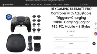 MANDO HEXGAMING ULTIMATE PRO "PRECINTADO"