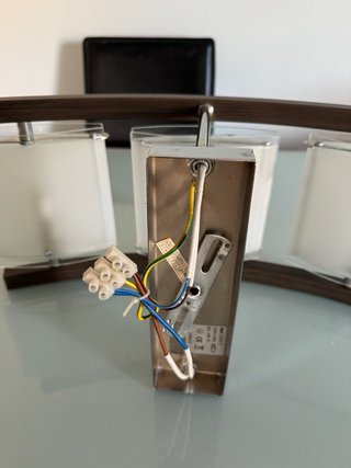 Lámpara de techo moderna incluye las lámparas