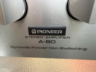Pioneer A-80 Amplificador Integrado Vintage