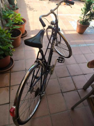 Bicicleta vintage Orbea Azul