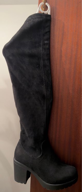 Botas altas negras talla 36