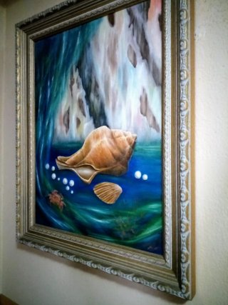 Cuadro onírico; obra original y firmada