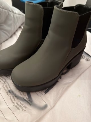 Botines verdes talla 36