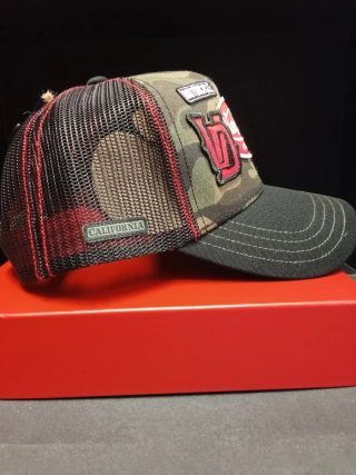 Gorra Von Dutch Camuflaje Skull Club