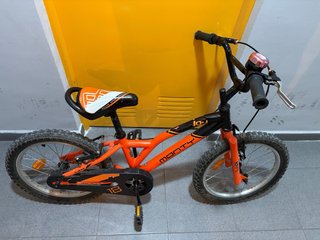 Bicicleta infantil Monty 18 pulgadas.