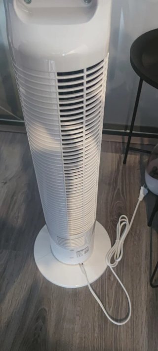 Ventilador Torre Aigostar Negro