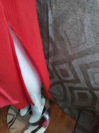 Vestido rojo largo válido desde S a XL