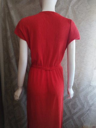 Vestido rojo largo válido desde S a XL
