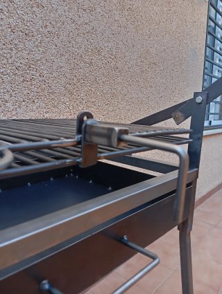 Barbacoa Parrilla Giratoria