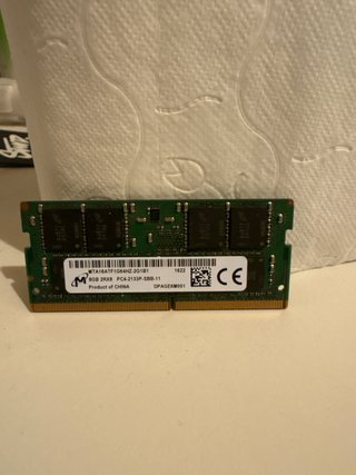 Memoria RAM Micron 8GB DDR4