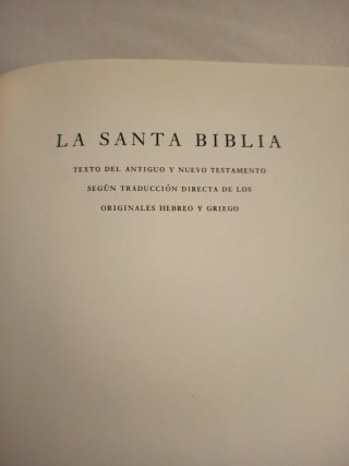 Santa Biblia