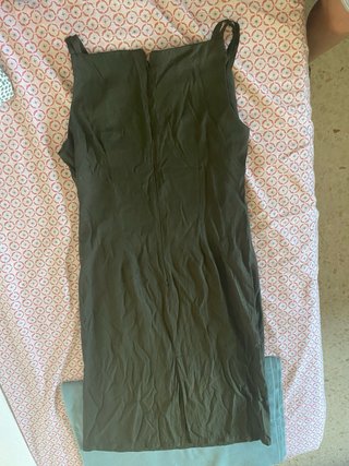 Vestido verde de tirantes