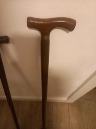 2 Bastones de madera