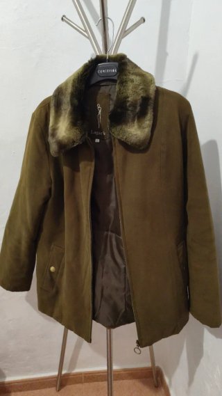 Abrigo Lagar's verde talla 46
