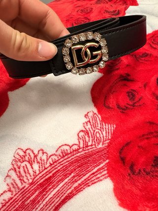 Cintura Dolce & Gabbana Donna Nera Oro
