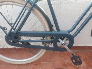 Bicicleta Elops 520 azul Decathlon