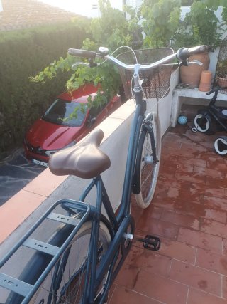 Bicicleta Elops 520 azul Decathlon