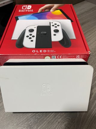 Nintendo Switch OLED Blanca