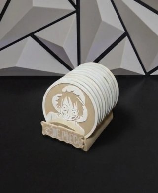 Set Posavasos One Piece