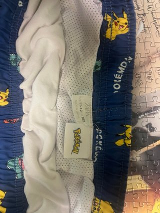 Pantaloncini Pokemon Blu