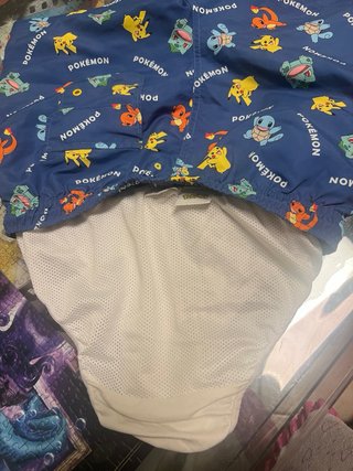 Pantaloncini Pokemon Blu