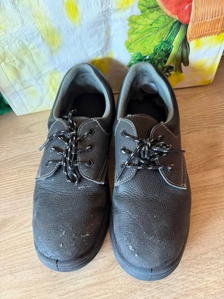 Zapatillas de trabajo de piel