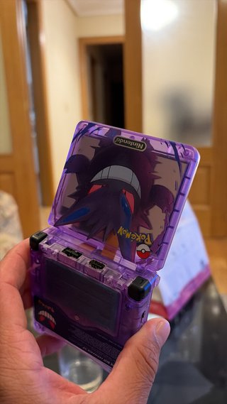 Nintendo Gameboy  advance sp edición Gengar IPS5